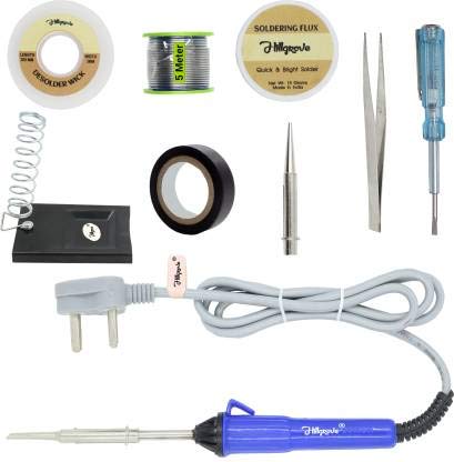See full amazon price history chart for Hillgrove 9in1 Basic 25W Soldering Iron Kit with 5 Meter Solder Wire, Flux, Tester, Tape, Stand, Bit, Wick 25 W Simple (Flat, Pointed Tip) Hillgrove 9in1 Basic 25W Soldering Iron Kit with 5 Meter Solder Wire, Flux, Tester, Tape, Stand, Bit, Wick 25 W Simple (Flat, Pointed Tip) (B0899HDZ8G) Amazon Price History, Amazon Price Tracker