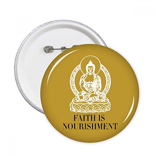 Badge bouddhisme et citation inspirante pour accessoiriser vos tenues de yoga