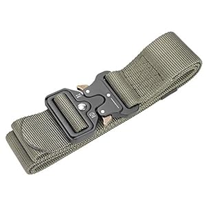 Outdoor riem, slijtvaste nylon riem Verstelbare Quick Lock voor mannen voor professioneel gebruik voor trainingstraining