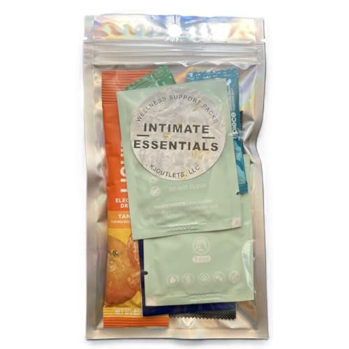 Intimate Essentials Travel Kit, Wellness Support Pack with Personal Care