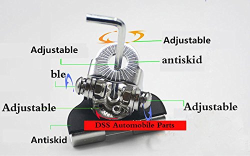 Cisung Universal 2X A Pillar Hood Led Work Light Bar Mount Bracket Clamp Holder Offroad #TOP3