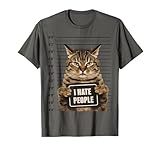 Funny Mugshot Cat Lover