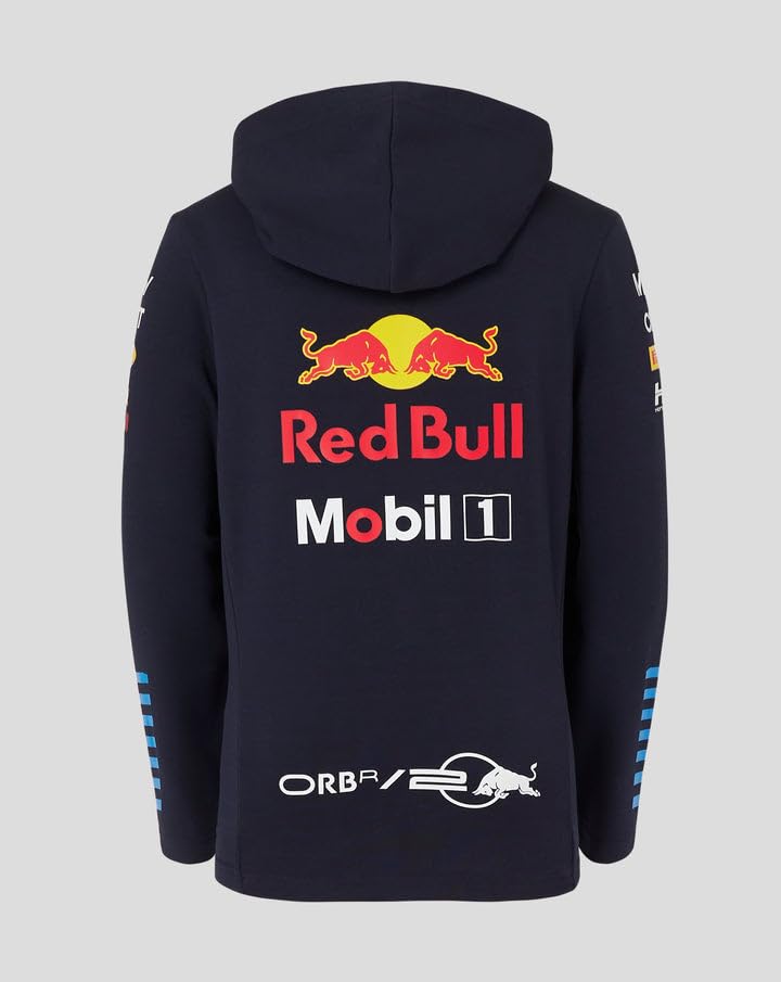 Red Bull Racing F1 Kid's 2024 Team Pullover Hoodie2