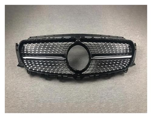 Grille calandre diamant pour rénover face avant Mercedes Classe E W213 noir brillant