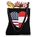 Austrian heritage USA Austria American Flag Austrian Flag Tote Bag