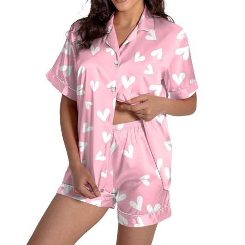 Pyjama manches courtes femme idéal pour fêter un anniversaire en douceur