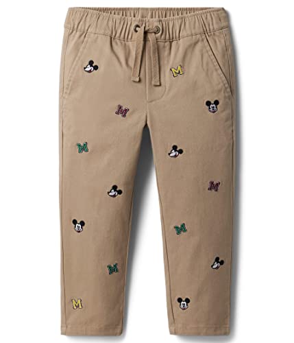 Janie and Jack Boy's Mickey Embroidered Joggers (Toddler/Little Kids/Big Kids)