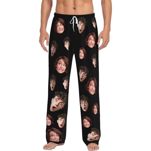 Personalized Pajama Pants Custom Funny Pajama Pants Personalized Customizable PJ Pant with Face Photo2