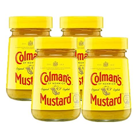 Colman's Original englischer Senf (4 x 170 g Gläser) Cover