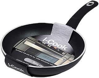 I-Cook 20 cm Non Stick Induction Frying Pan, Multi-Colour