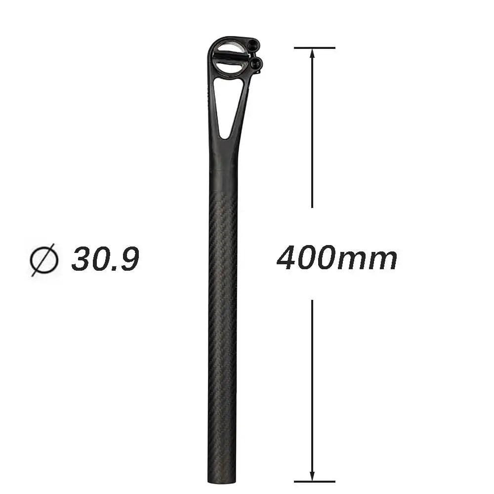 Bici Bicicleta Reggisella per bicicletta Carbon Offset 5/25mm Reggisella | Leggero 150g 27.2/25.4/30.9/31.6mm Bici da strada/MTB
