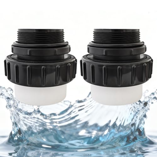 2 Inch Hi Temp Unions Pool Pump PVC Fittings Compatible With All Pentair Whisperflo and Intelliflo...