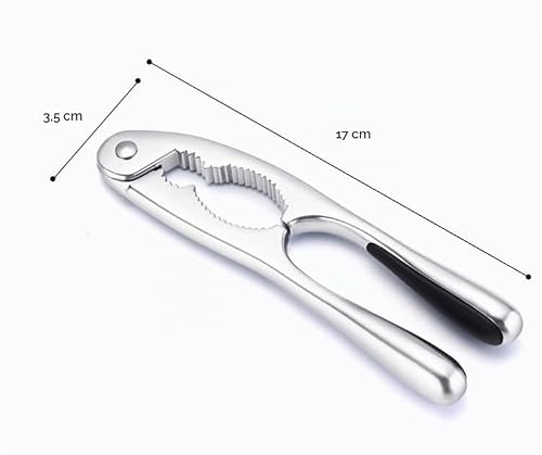 Foto von FlYHIGH Premium Nussknacker aus robustem Eisen mit ergonomischem Griff- Verstärkte 2023 Version - Universal für alle Nüsse - PERFEKT ZUR Weihnachtszeit