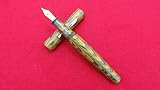 RANGA RARE EBONITE (HARD RUBBER) RIPPLE LARGE FOUNTAIN PEN-MODEL 4-EYEDROPPER...
