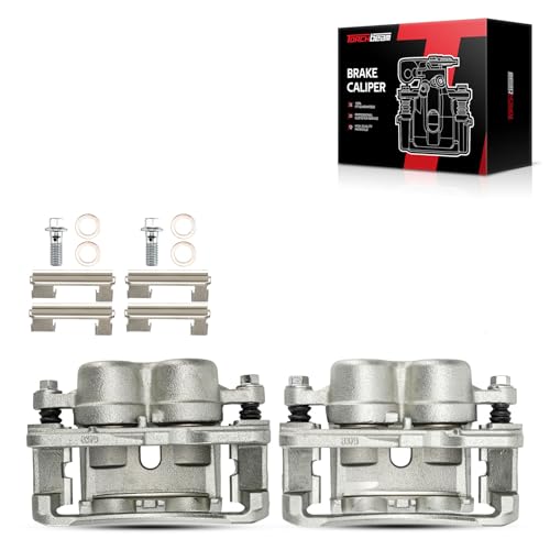 Image of Torchbeam Brake Calipers Set for Chevrolet 1999-2004 Silverado 1500, Chevrolet 2001-2010 Silverado 2500 HD, GMC 1999-2004 Sierra 1500, Front or Rear Calipers Replace # 18P4728+18P4729