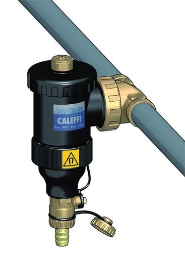 Caleffi Schlammabscheider m. Magnet, Magnetitabscheider, Magnetfilter DN20-DN25 Ausführung Schlammabscheider DN25 - 1" IG
