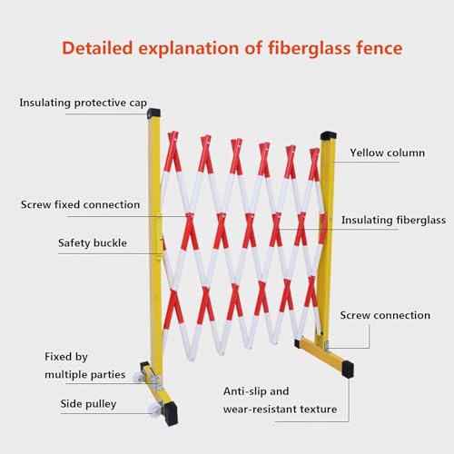 Barrière de circulation rétractable portable extensible de protection