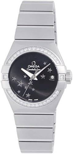 Omega Constellation Chronometer Automatic Star Ladies Watch 123.15.27.20.01.001