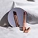 Fancii Lara Detachable 10X Magnifying Mirror, Magnetic Attachment - Compatible Vera Vanity Mirrors (not Included) - Lara (Obsidian) FC-VOMA10XB