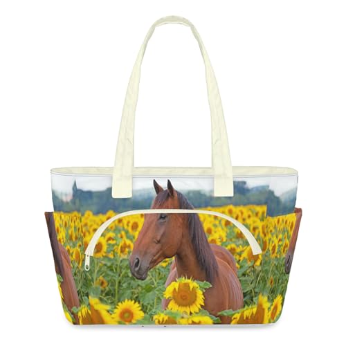 Sac à bandoulière pour voyage et travail grand sac fourre-tout léger matelassé