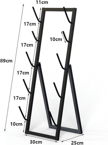Soporte metálico para monopatines, longboards y tablas de snowboard multinivel 2