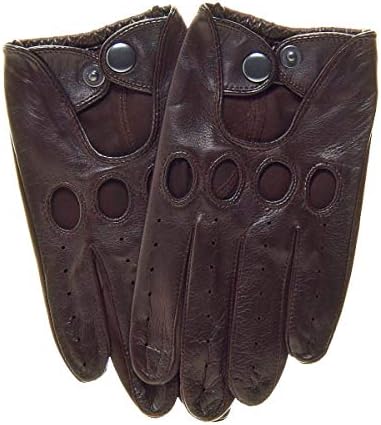 Momentum Men’s Touchscreen Leather Driving Gloves by Pratt and Hart RS6768