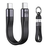 Large Compatibilité: Compatible avec Phone 16/15, MaBook, Pad, Galaxy, Steam Deck, écrans USB C, stations d’accueil et autres appareils équipés d’un port USB C.