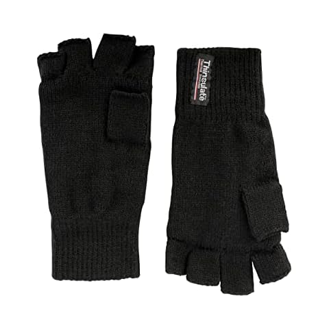 Jack Pyke Thinsulate Fingerless Mitts Black Cover