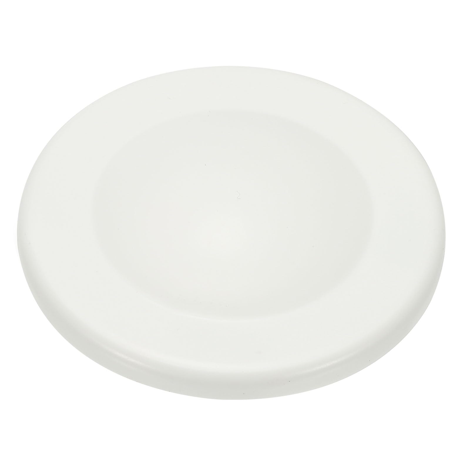 PATIKIL 3" Pipe Wall Covers, ABS Self-Adhesive Reserved Wall Hole Plug Round Shower Pipe Caps for Bathroom Kitchen Air Conditioner Pipe Holes Decoration (Short Cap), White