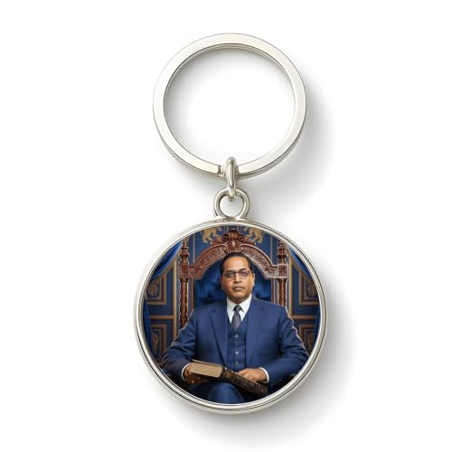 Image of MG | Protective Evil Eye /Spiritual Symbols /Om /Motivational Keychains | Double-Sided Metal Key Ring | Good Luck and devine Charm for Car, Bike, Home & Office