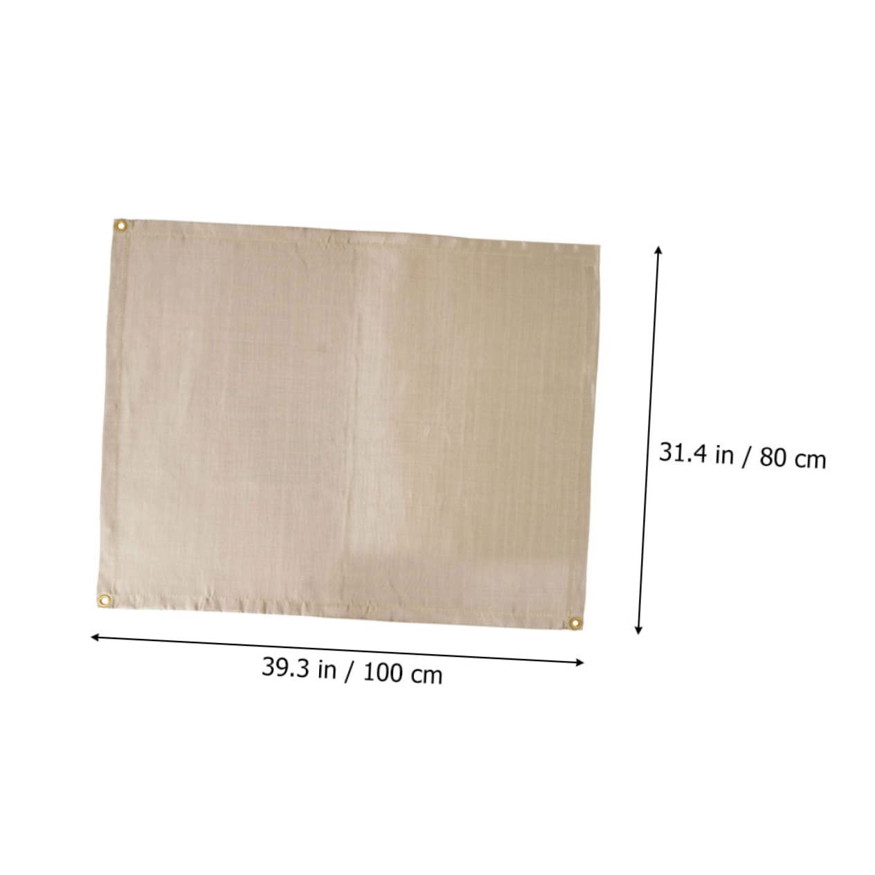 BCOATH Camping Fireproof Blanket Fiberglass Fire Retardant Mat for Outdoor Use for Barbecue Camping and Emergency Situations