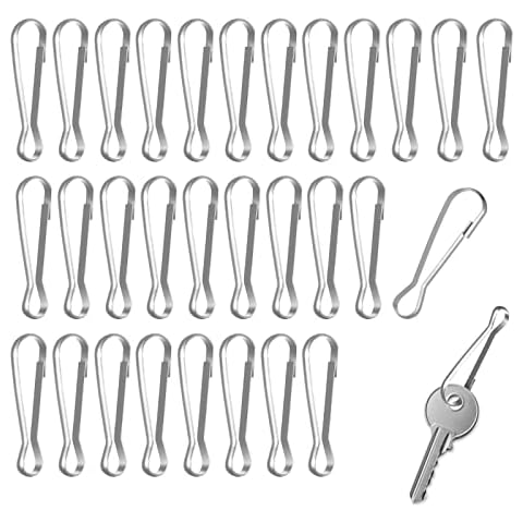 Clip para poste de bandera con 30 ganchos de acero inoxidable Cover