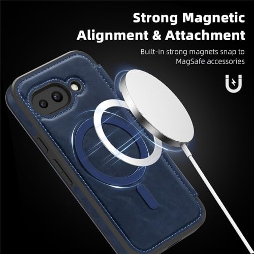 Étui Google Pixel 9 Pro XL portefeuille noir et protection anti-RFID Flip Cover