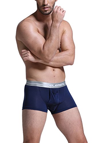 AOELEMENT Men's Underwear Modal Breathable Trunks2