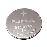 Panasonic 3 Pieces - BR3032 Non-Rechargeable 3V Lithium Coin Cell Battery. Size: 1.18