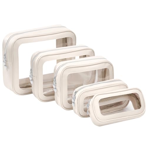 5PCS Diaper Bag Organizer Pouch Set，Clear Organizer...