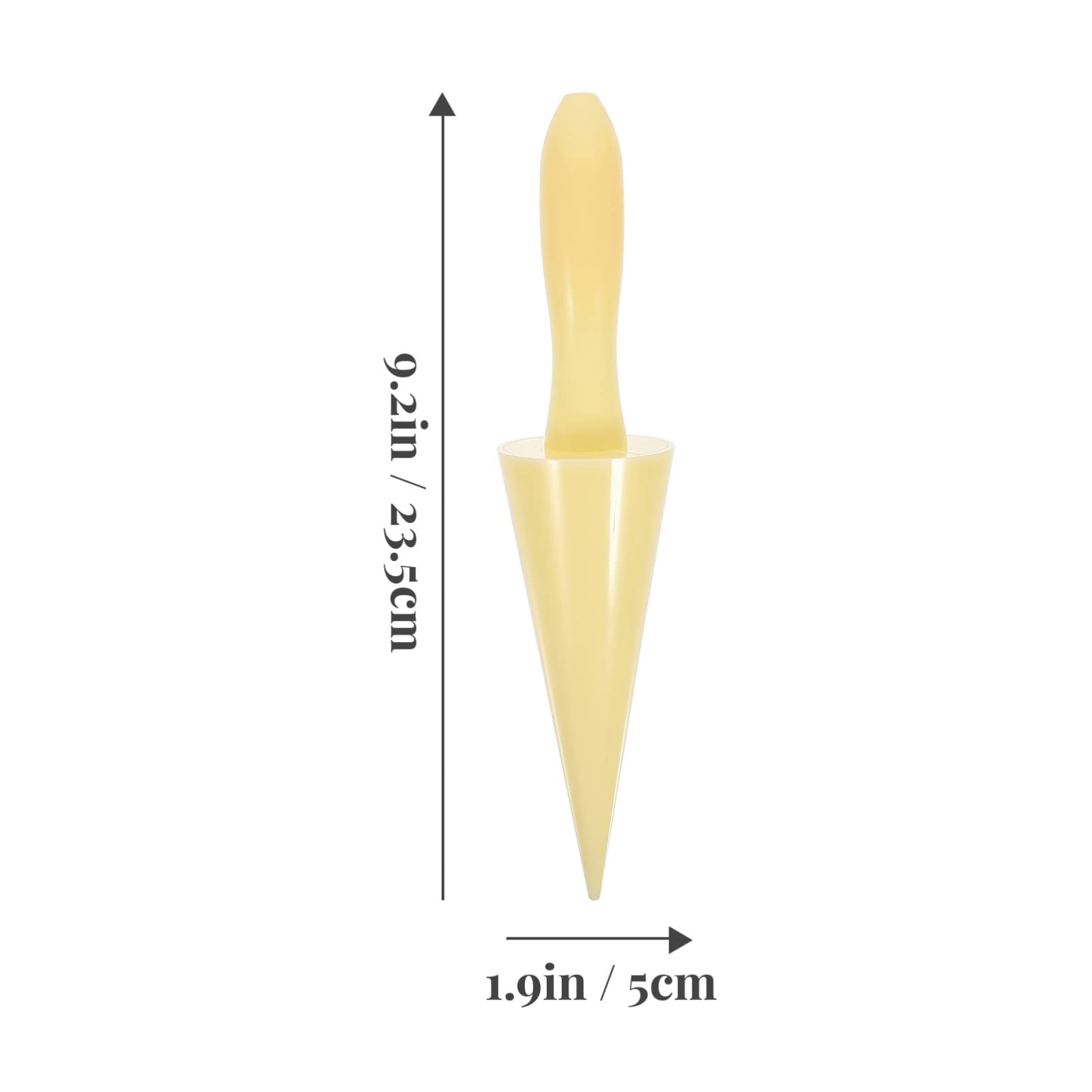 Unomor Egg Cone Roller Ice Cream Cone Maker Waffle Cones for Diy Plastic Easy to Use Cone Roller Tool for Home Baking