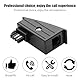 YAODHAOD TAE RJ45 RJ11 DSL Adapter 8P2C für Telefonadapter TAE Adapter Stecker Telefon Router Schwarz