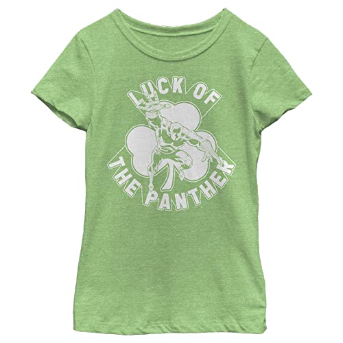 T-Shirt Avengers Fille Vert Pomme en coton confortable style Black Panther