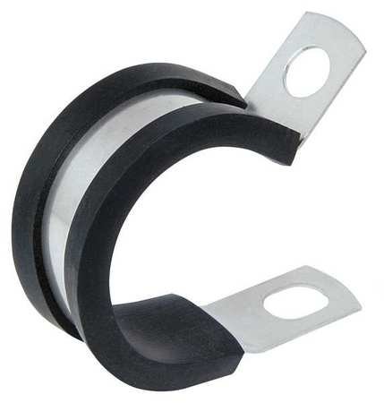 Clamp, Cushioned, Epdm, Dia 1 In, Pk25