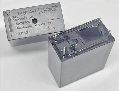 Relé F4AK024T 24V de 6 pines para reparar placas electrónicas con fallos de encendido