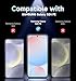 MAGIC JOHN 2 Pack for Samsung Galaxy S24 FE 6.7inch Tempered Glass Screen Protector, Auto Dust-Elimination Installation, Bubble Free, HD Clear, Easy Installation