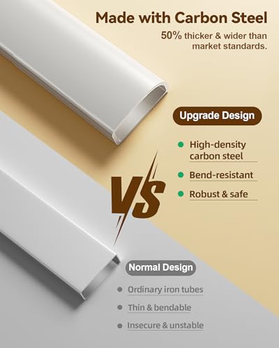 Bed Rail for Toddlers, Thickened & Reinforced Toddler Bed Rails with Double Child Lock, Upgraded Kids Baby Bed Rail Guard, Bed Side Rails for Queen, King Size, Grey, 1 Side, 78.7\" Lx28 H