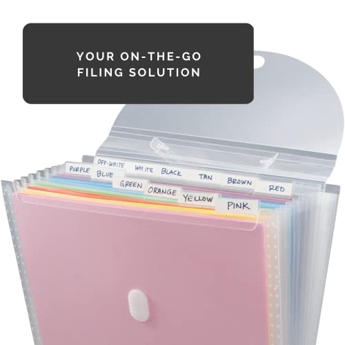Papel organizador Cropper Hopper carpeta fuelle para clasificar cartulinas 12x12 8