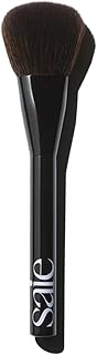 Saie Powder Blush Brush - Fluffy Makeup Brush for Cheeks - Ultra-Soft Tapered Bristles for a Precise, Diffused Application - For Pressed or Loose Powder Face Makeup, Bronzer + Blush - Vegan (1 Count)