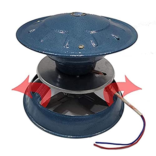 Ventilateur d'échappement de cheminée pour éliminer les refoulements
