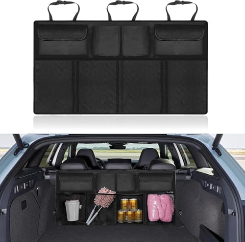 Car Trunk Organizer for Range Rover & Range Rover Sport 2023-2025 2026, Hanging Backseat...