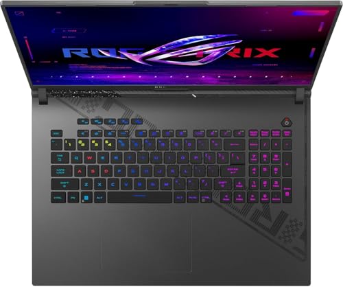 Image of ASUS ROG Strix G18 G814 Gaming Laptop 18 inch 2.5k 240Hz (500nits, 100% DCI-P3, 3ms) Intel 24-core i9-14900HX 32GB DDR5 4TB SSD GeForce RTX 4060 Thunderbolt4 RGB Backlit Win11Pro w /ICP Accessory