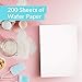 Oasis Supply 200 Piece O-Grade Wafer Paper Pack, 8