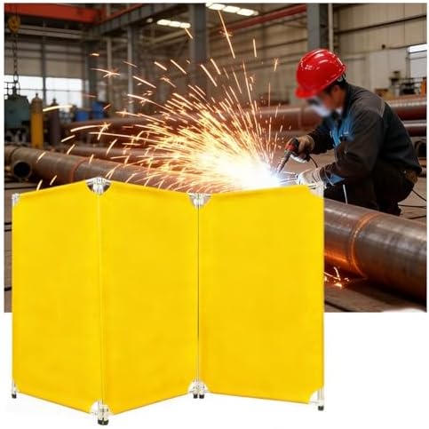 1pc Welding Protection Sn, Flame Retardant Welding Blanket with Stainless Steel Eyelets, Adjustable & Professional Design for Workshop Safety (58 x 150 cm)